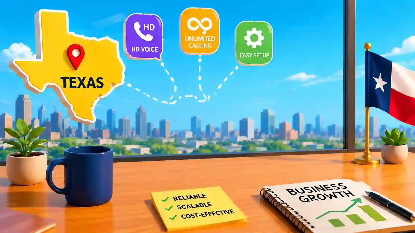 Buy Texas DID Number – Texas SIP Trunk Provider